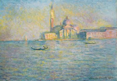 Claude Monet San Giorgio Maggiore Norge oil painting art